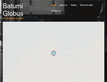 Tablet Screenshot of hostelbatumi-globus.com